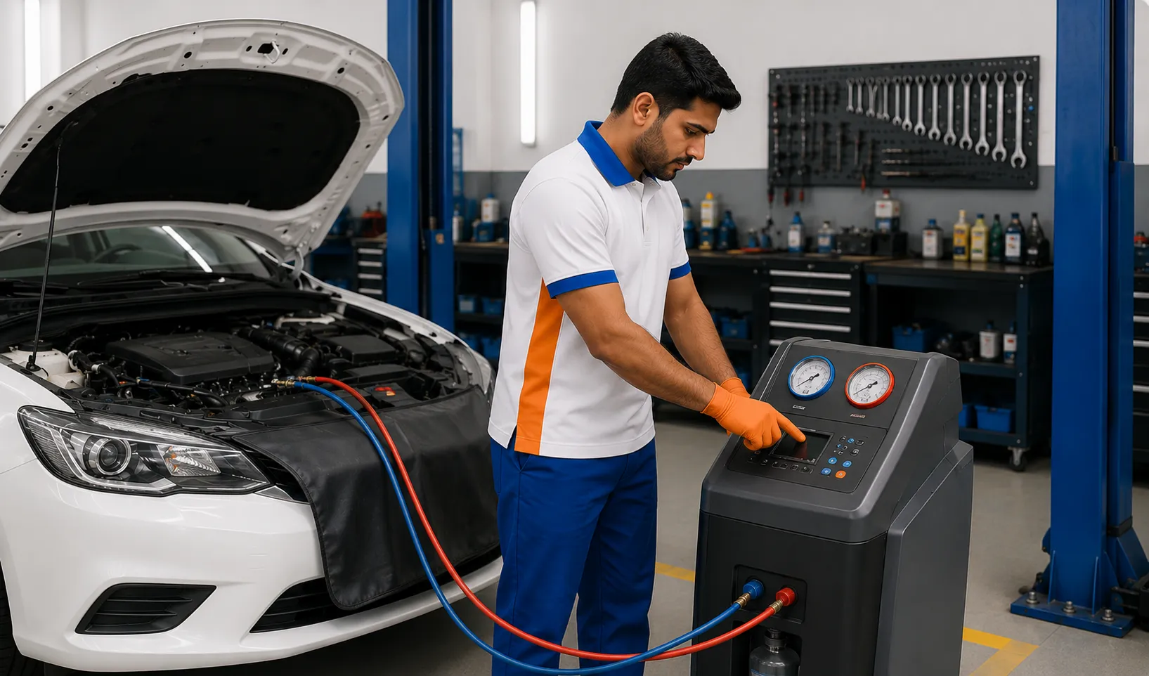 AC Service at Car Tech Care Pune